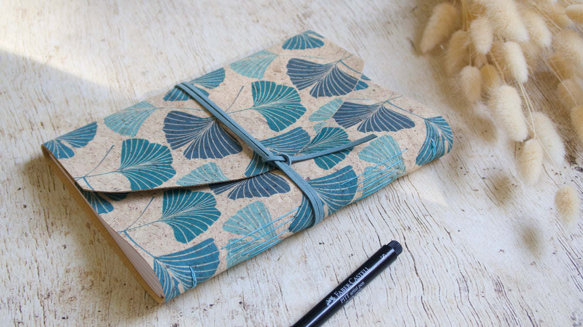 Collection de carnets d'écriture faits main en Bretagne