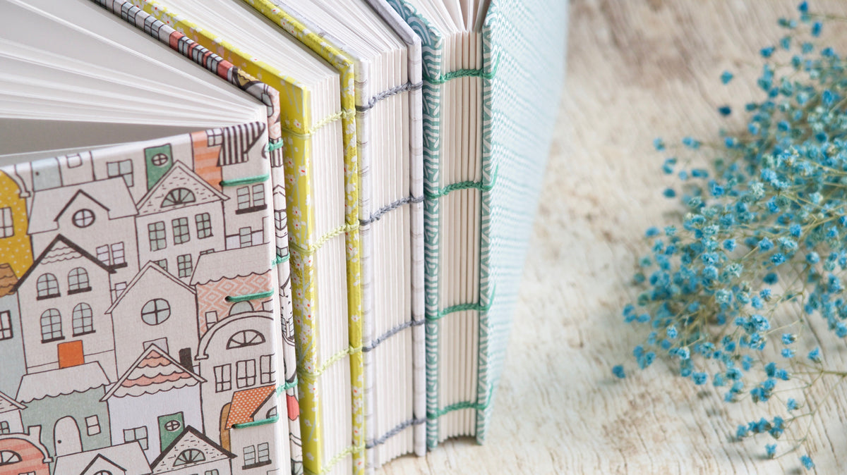 Collection de carnets de croquis faits main