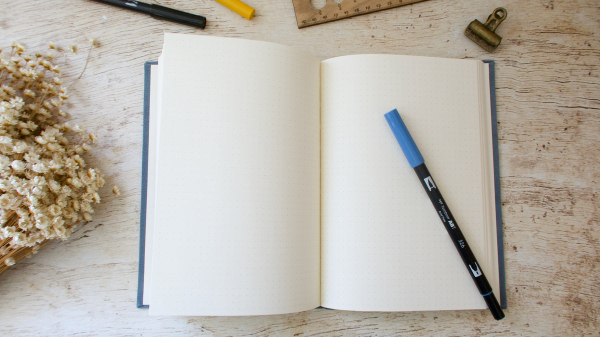 Bullet journal A5 personnalisable, couverture au choix, carnet à points fait main sur commande