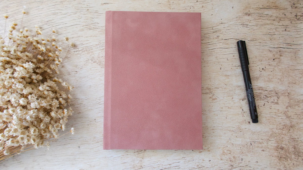 Carnet de notes format A5 fait main, couverture au choix